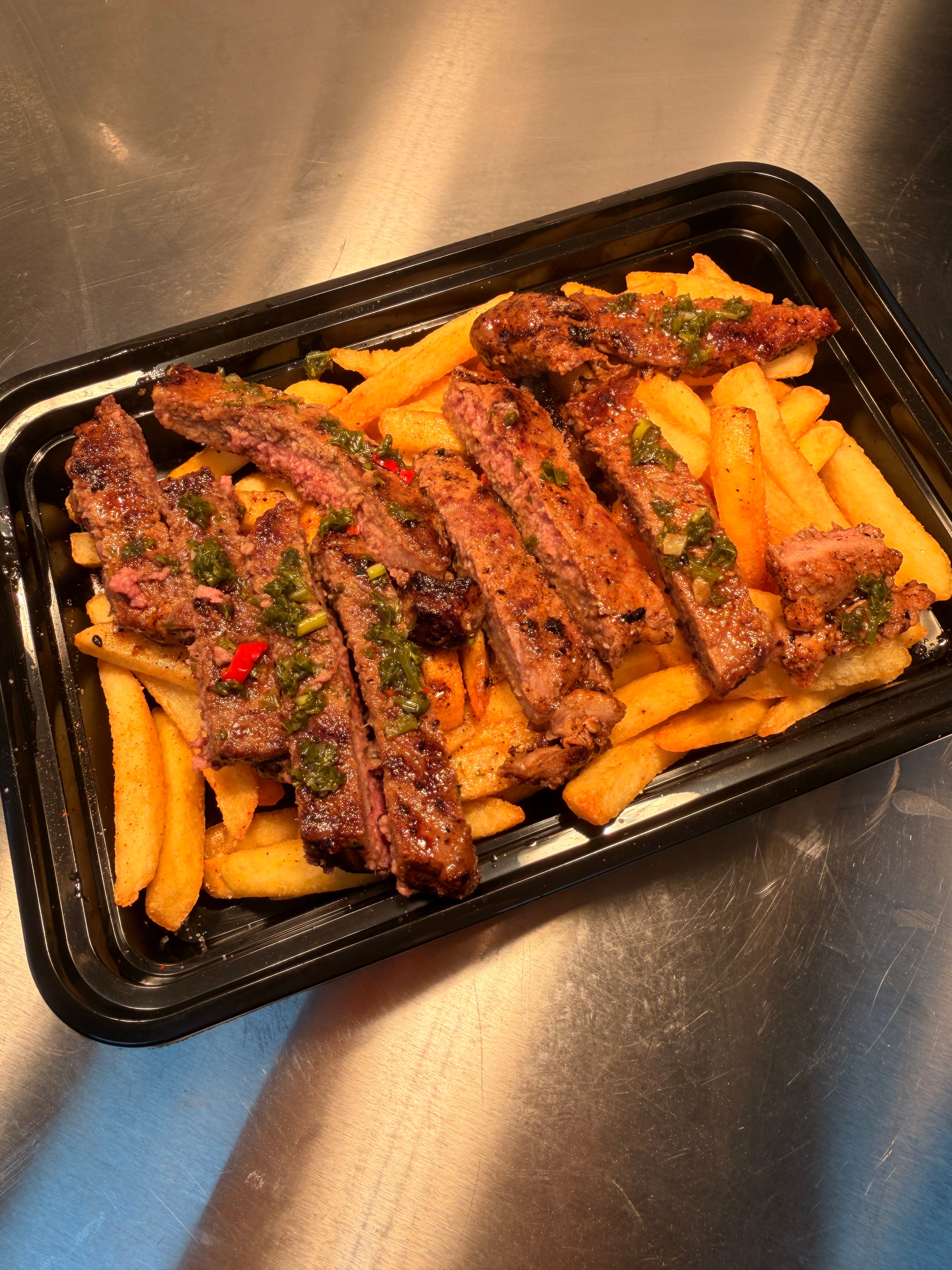 steak & chips