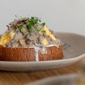 Truffle Mushroom Eggs