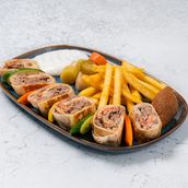 Meat Shawarma Arabic Meal