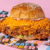 Buttermilk Cheetos Special Chicken Burger