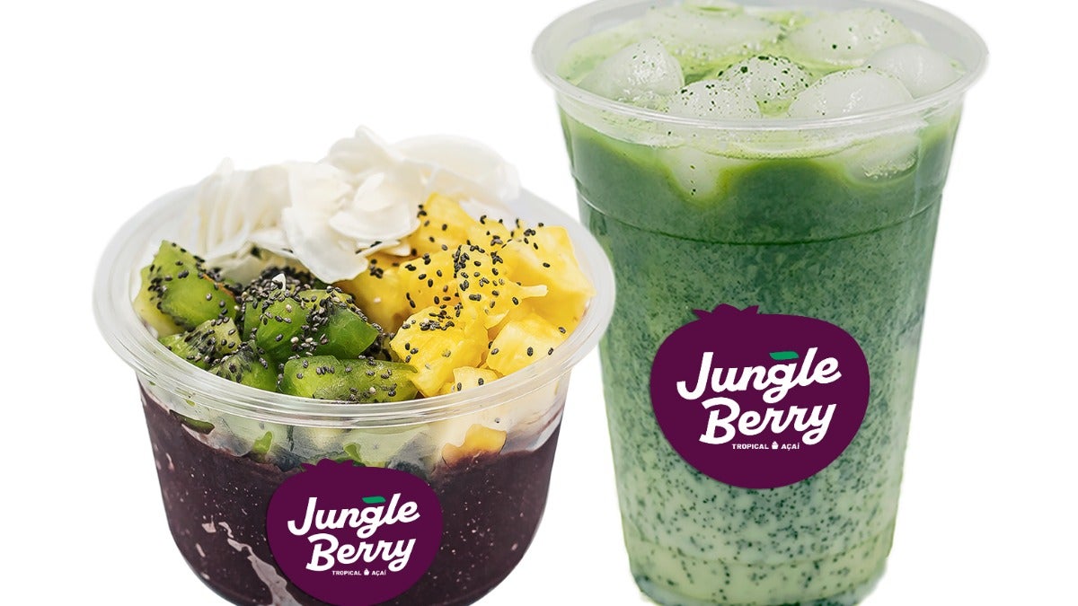 Açaí Bowl and Iced Drink Combo - Build Your Own Açai Bowl
