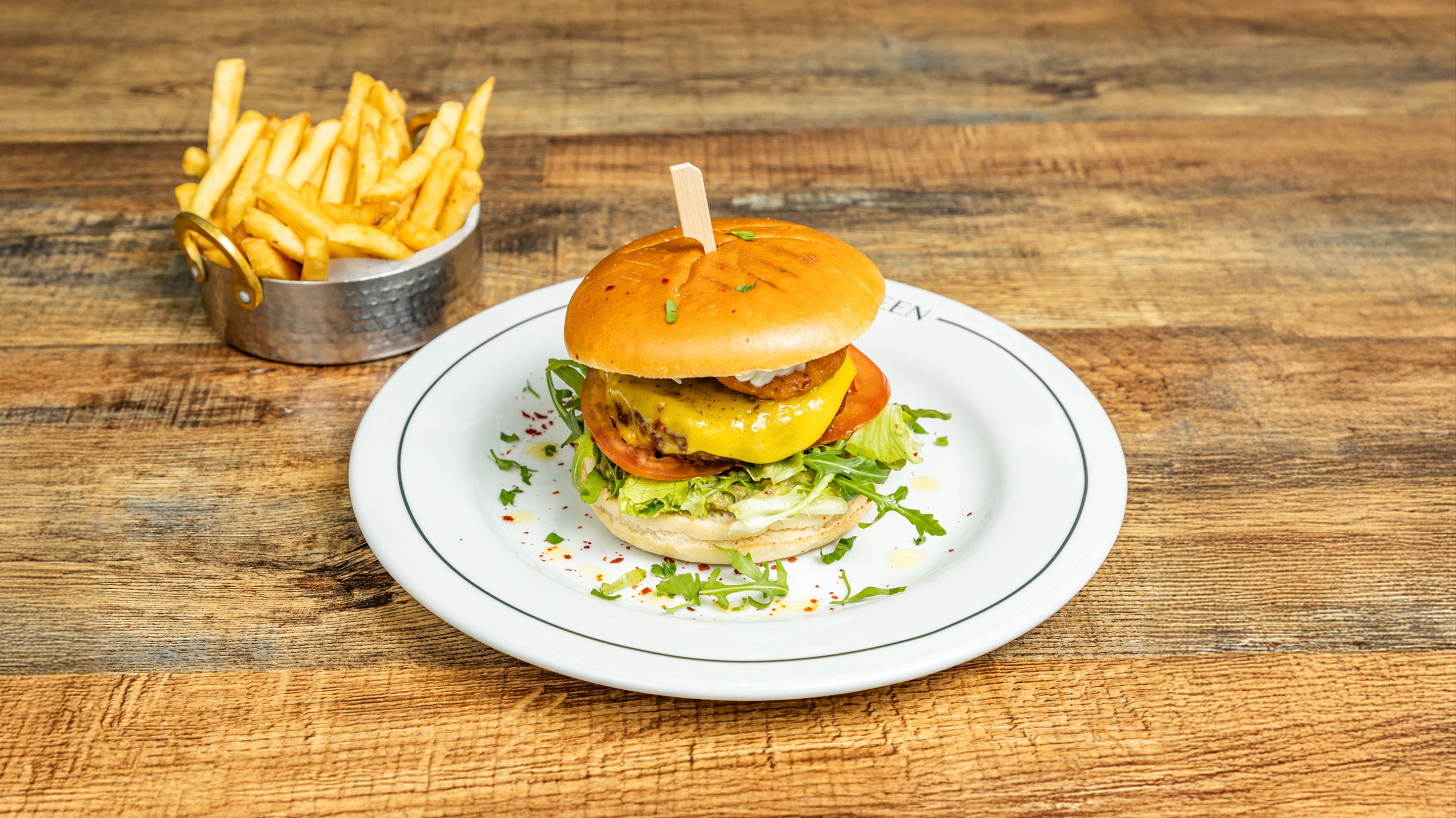 Cajun Chicken Burger
