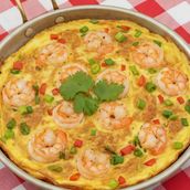 Shrimp Omlet