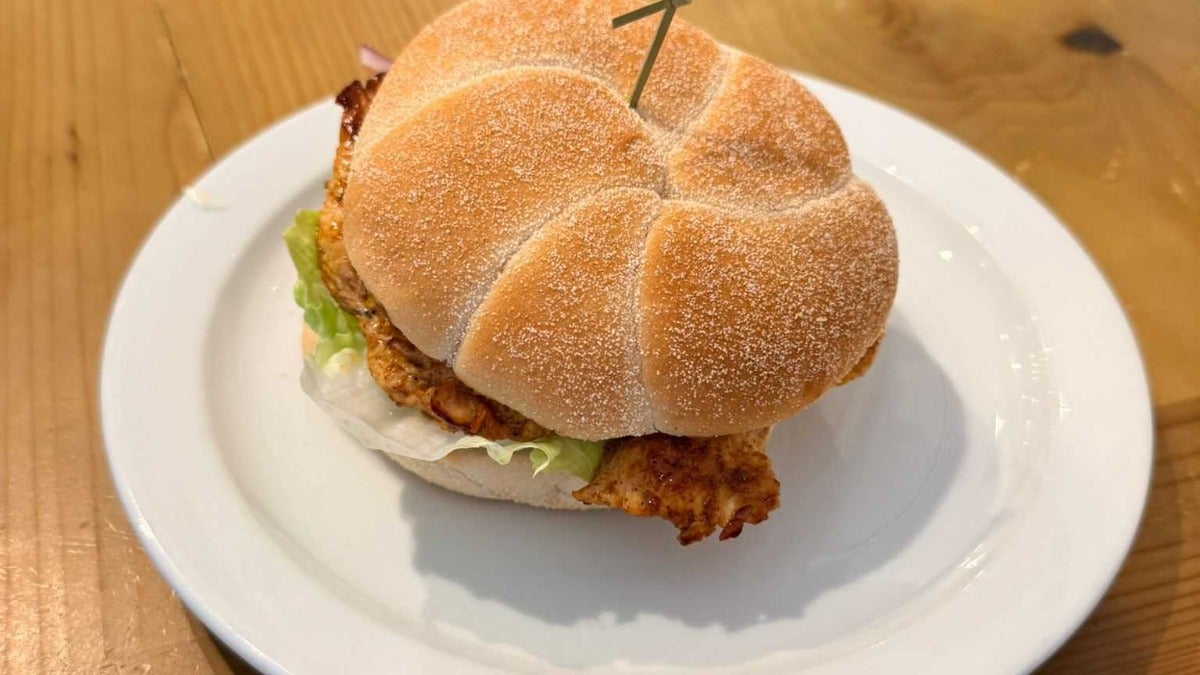 Chicken Steak Burger