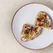 Labneh And Zataar Toast