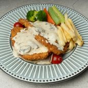 Escalope Khubz & Milh