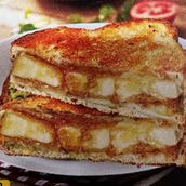 Banana And Peanut Toast