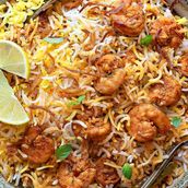 Prawns Biryani
