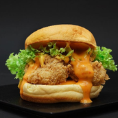 Crispy Shrimp Burger