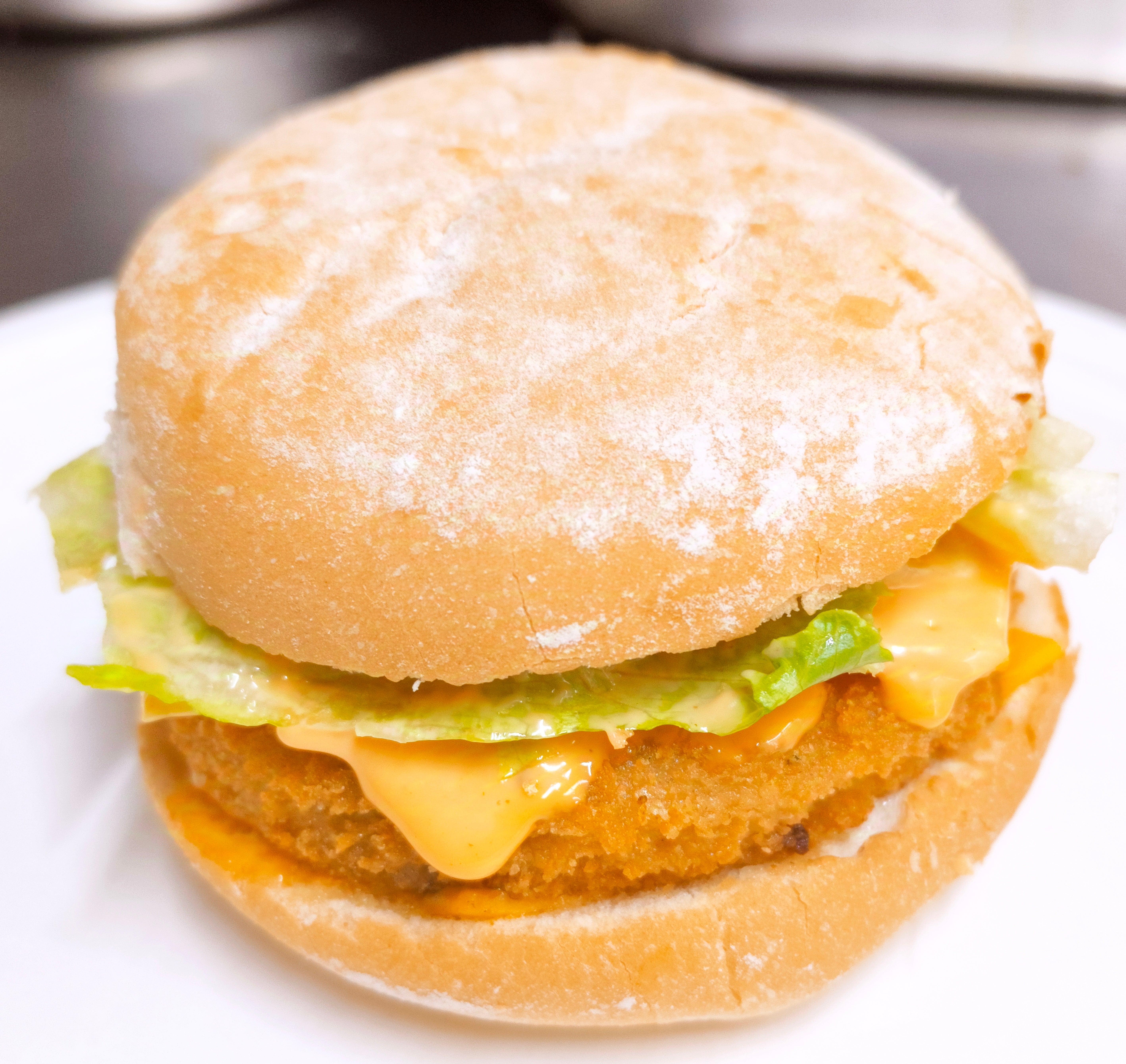 Faheems Special Veg Burger