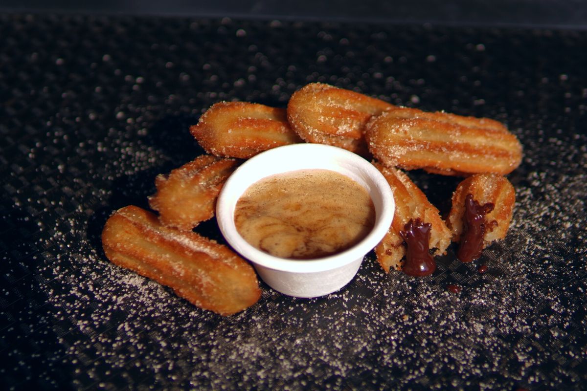 El Jefe's Chocolate filled Churros
