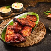 Charcoal Red Barbeque Chicken [BBQ]