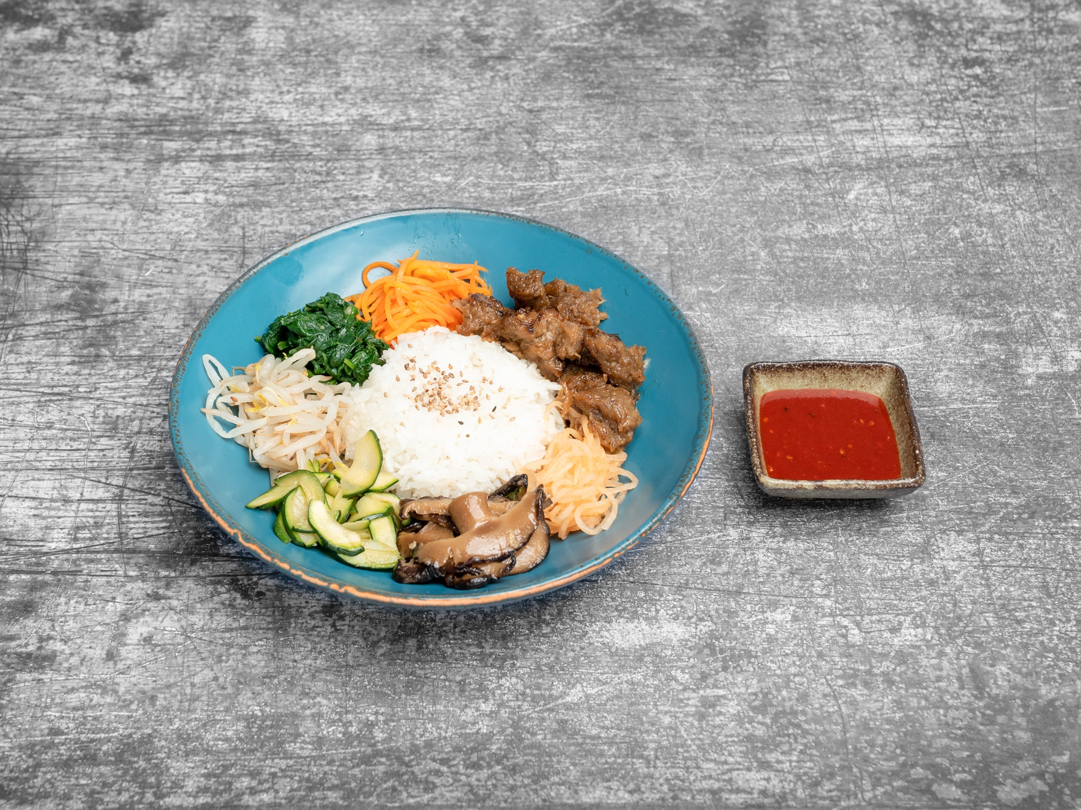 BibimBap Beef 불고기 비빔밥