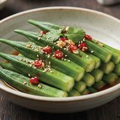 Marinated Okra凉拌秋葵