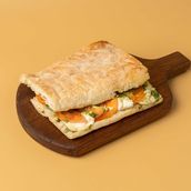 OLD DELI FOCACCIA CAPRESE SANDWICH - TEST