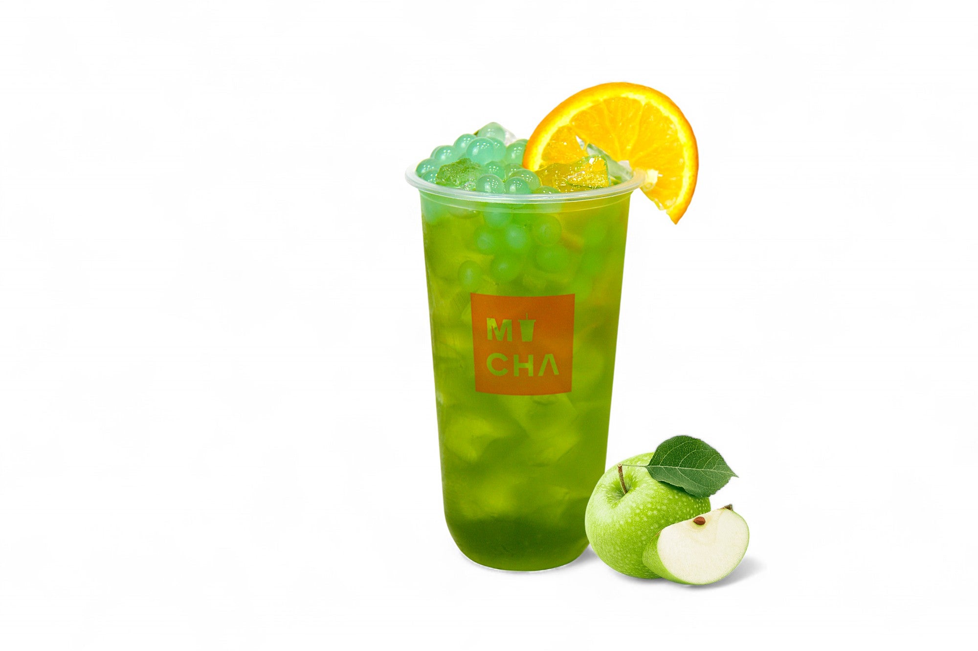 Green Apple Fruit Ice Tea青苹果鲜果冰茶