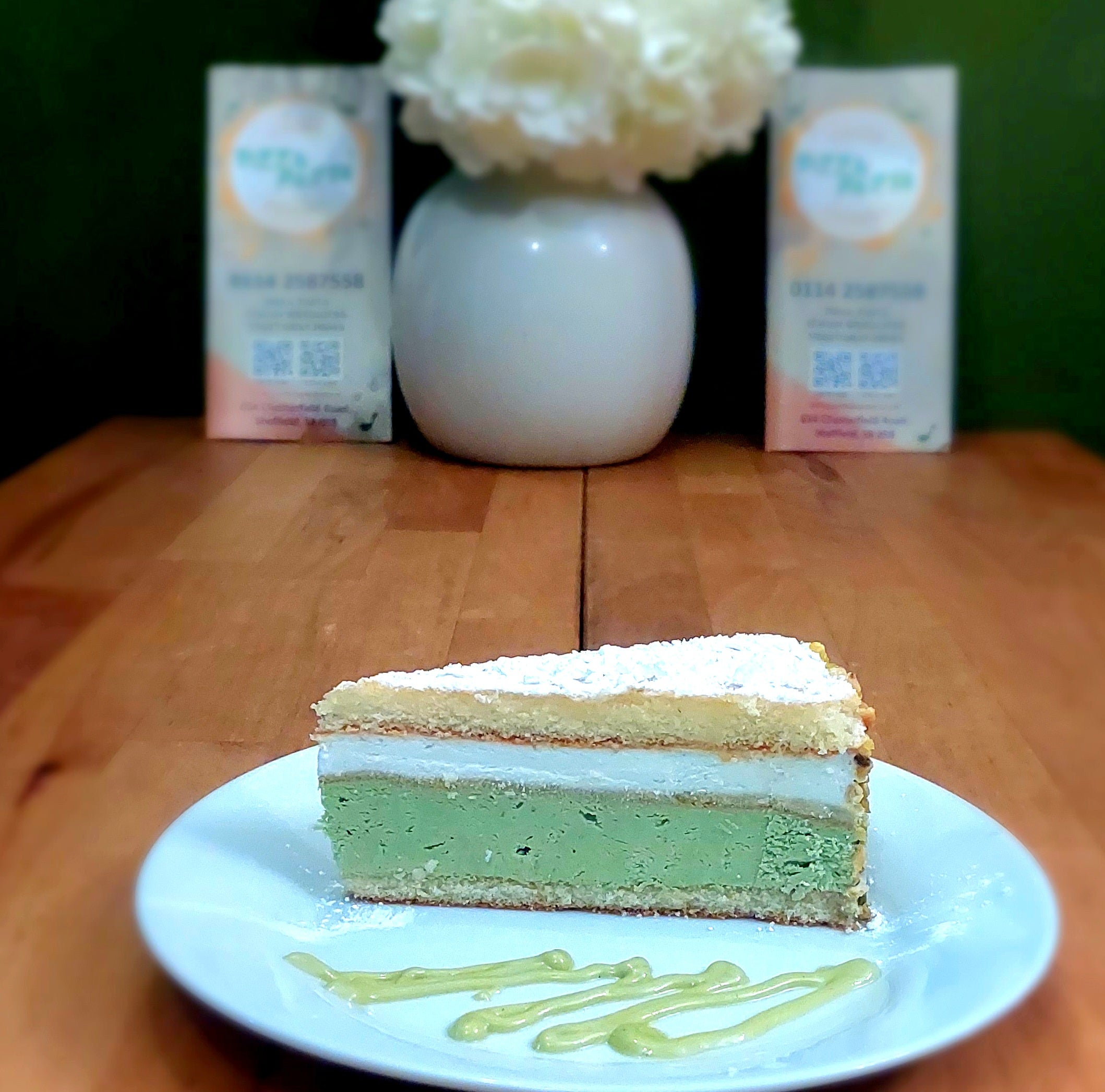 Torta Ricotta e Pistachio