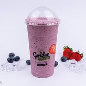 Blueberry with Strawberry Juice