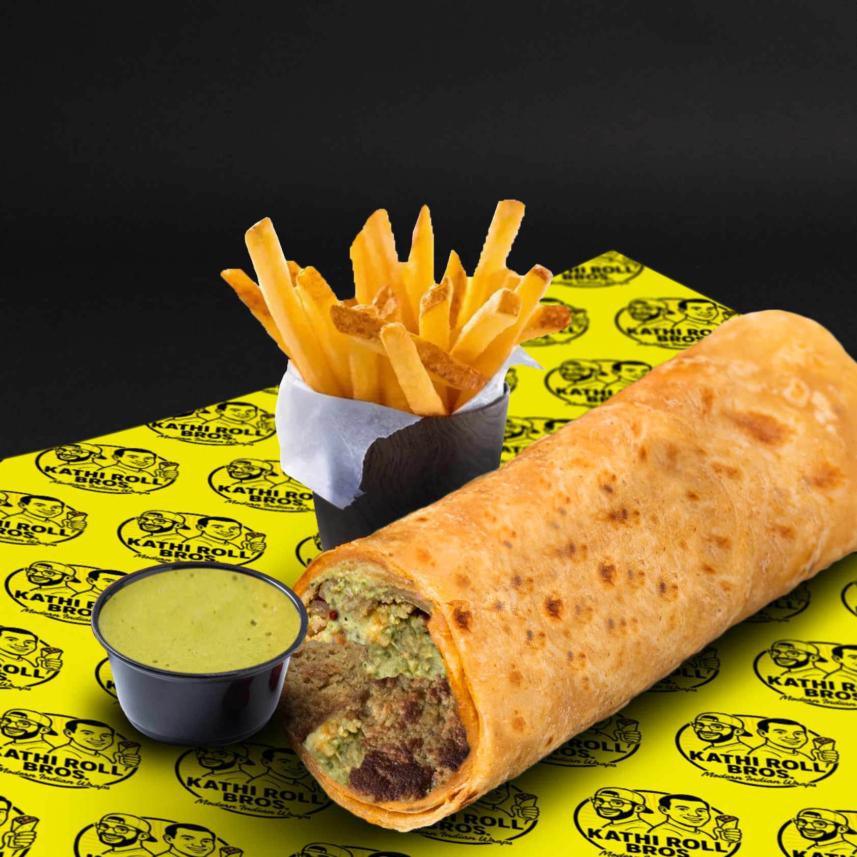 Veg Kebab Roll