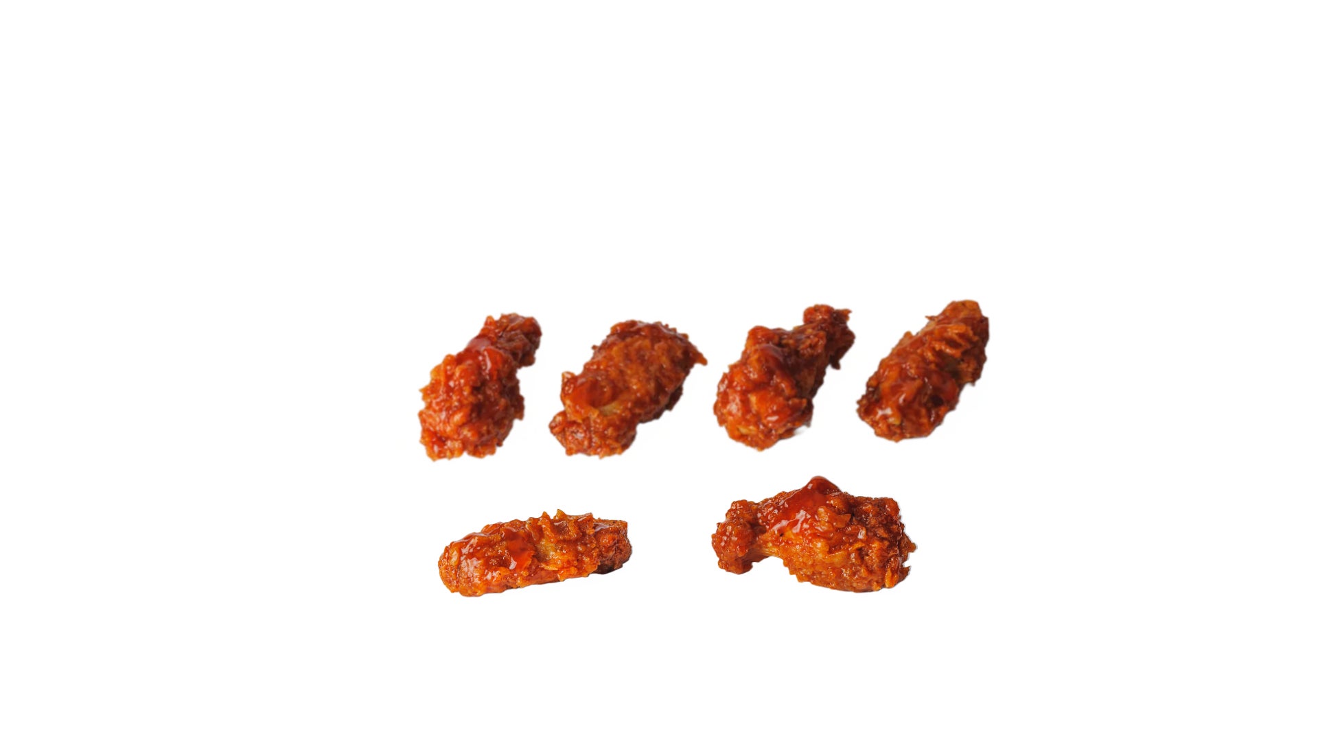 6 Pieces BBQ Wings