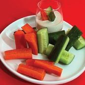 Crudite And Tahini Dip