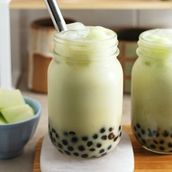 GREEN APPLE BUBBLE TEA