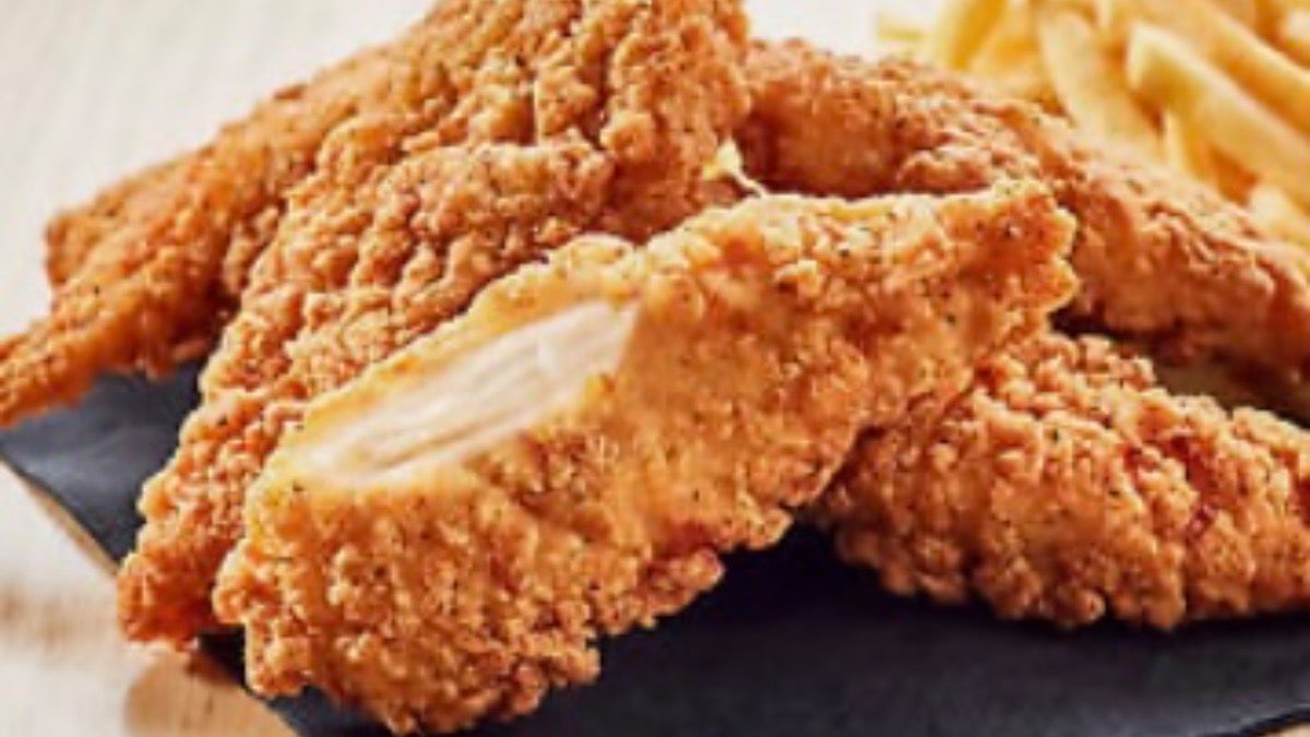6 chicken strips