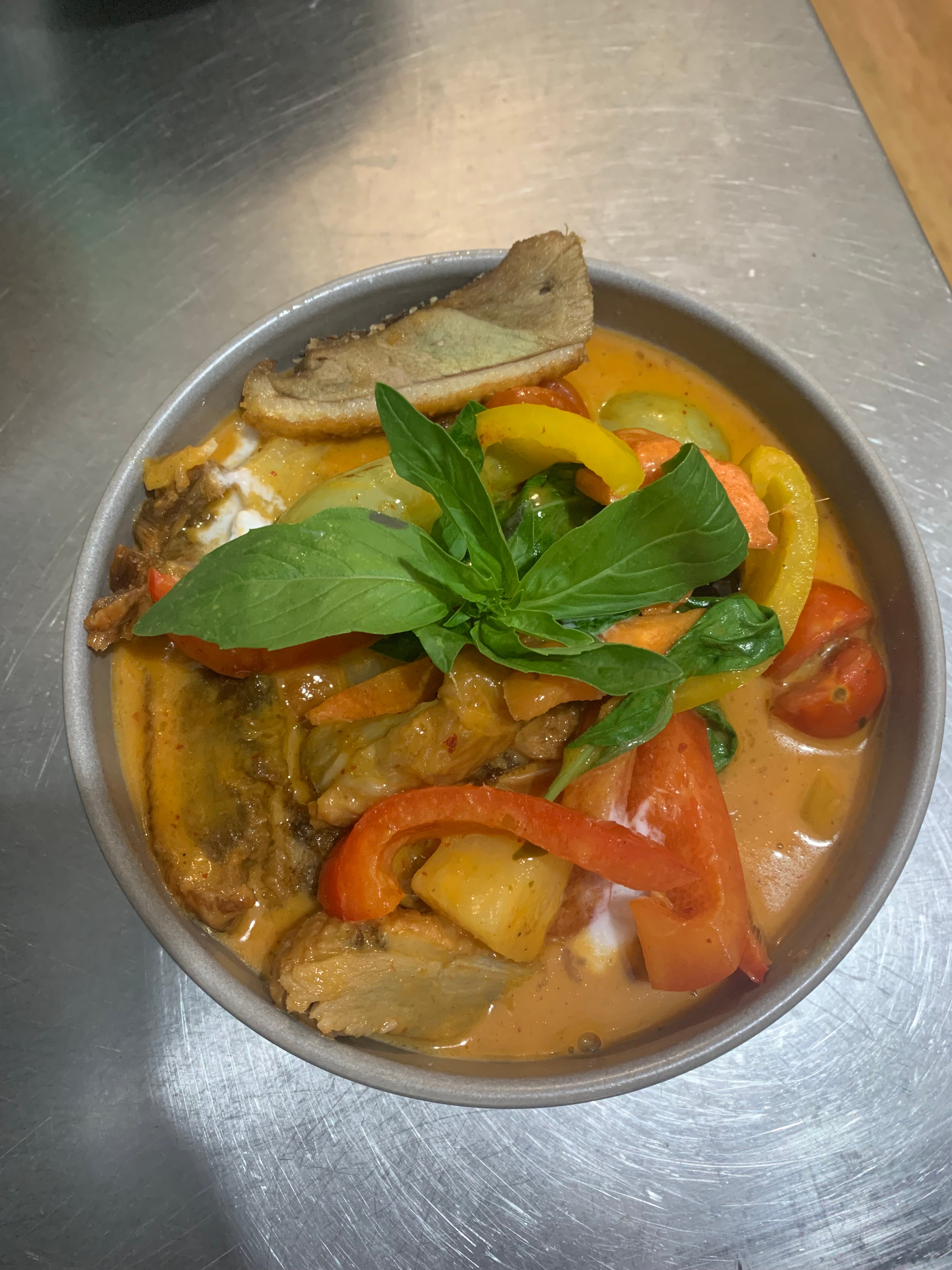 Thai Roasted Duck Curry