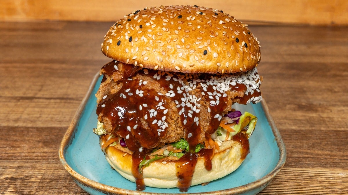 Korean Chicken Burger