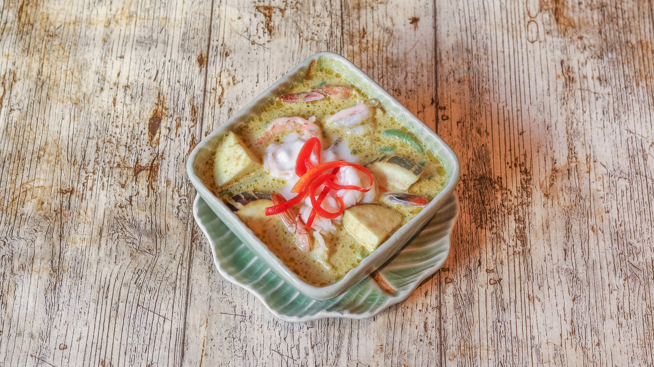 Green Curry (medium) (G)(V)