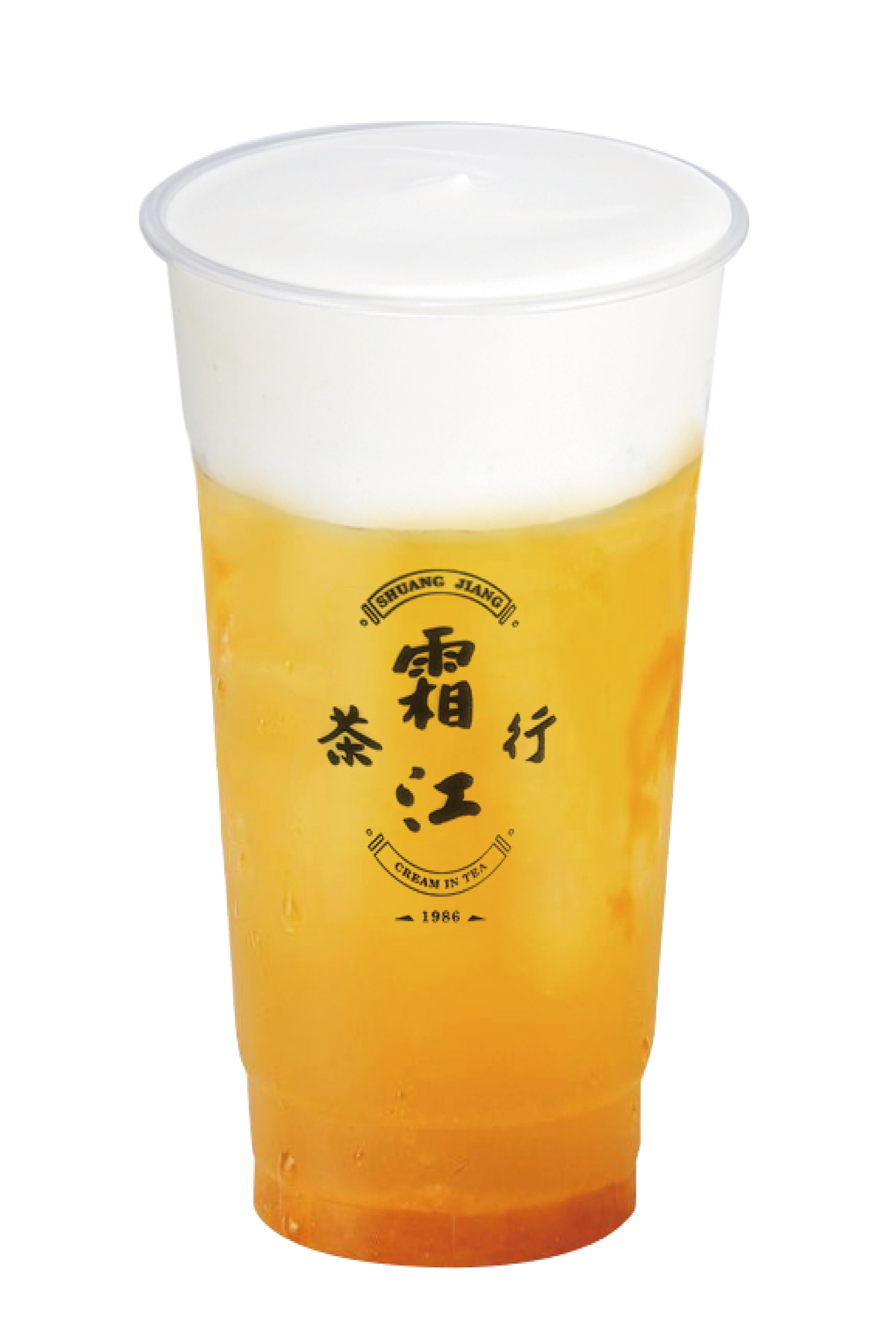 Cheese Milk Form Peach Green Tea 芝士霜奶盖水蜜桃绿