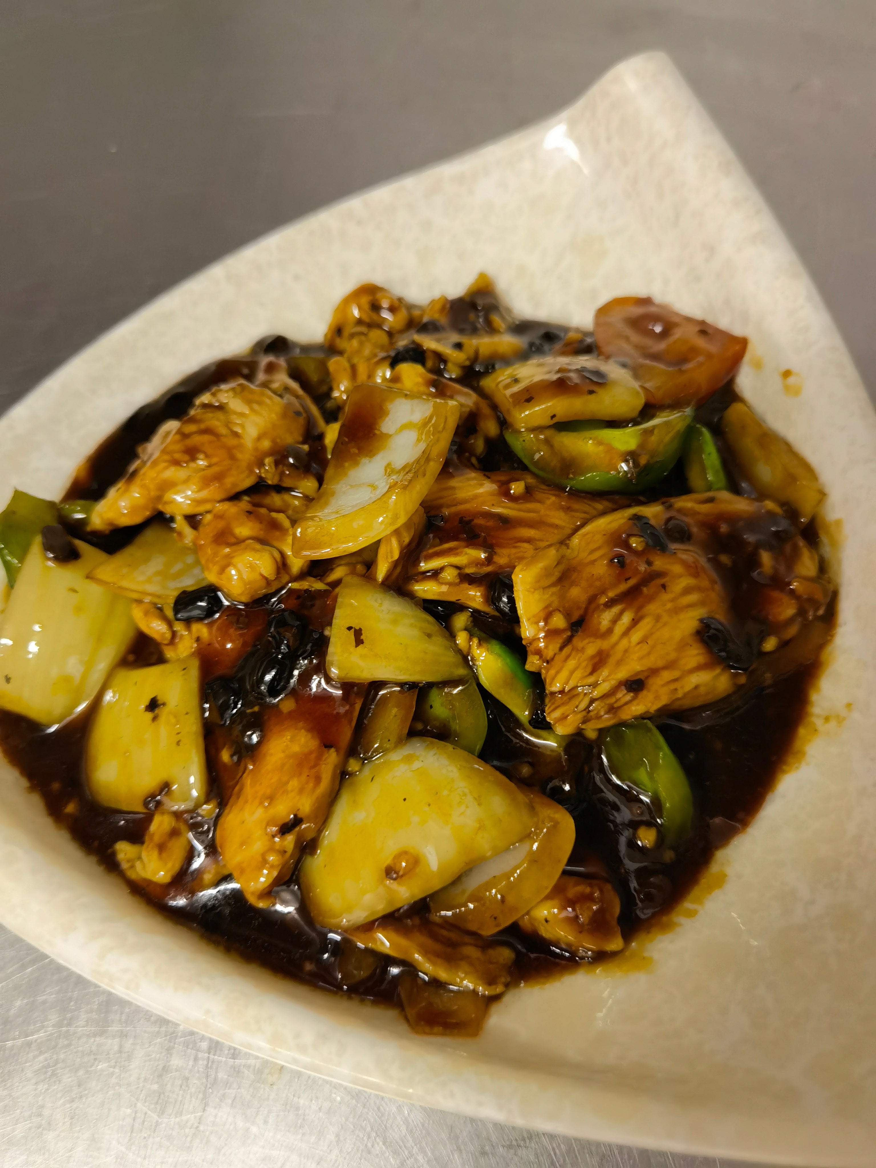 Chicken with Black Bean Sauce