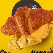Cheesy Scramble Croissant