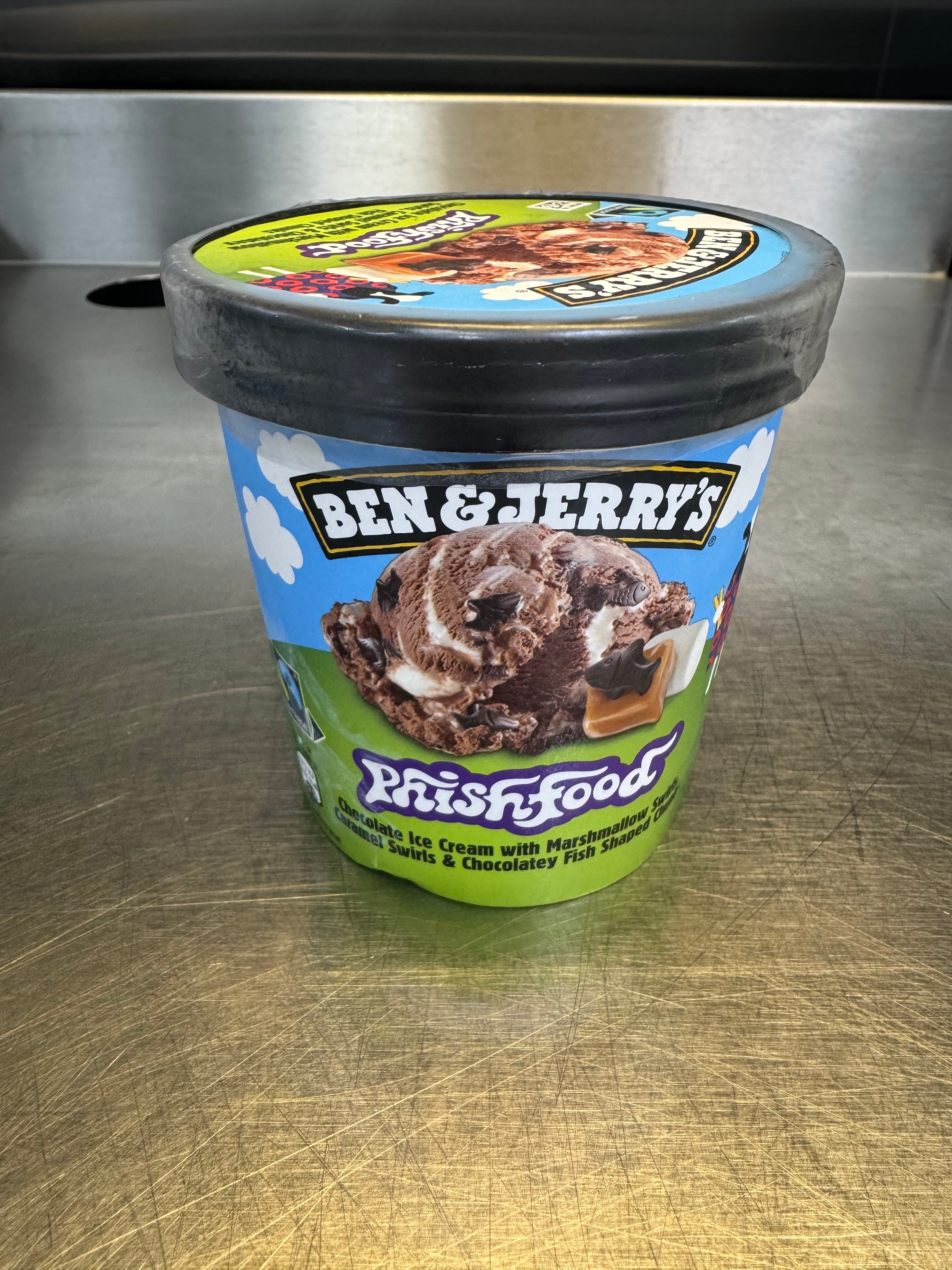 Ben & Jerry's Phish Food Ice Cream Tub 465ml