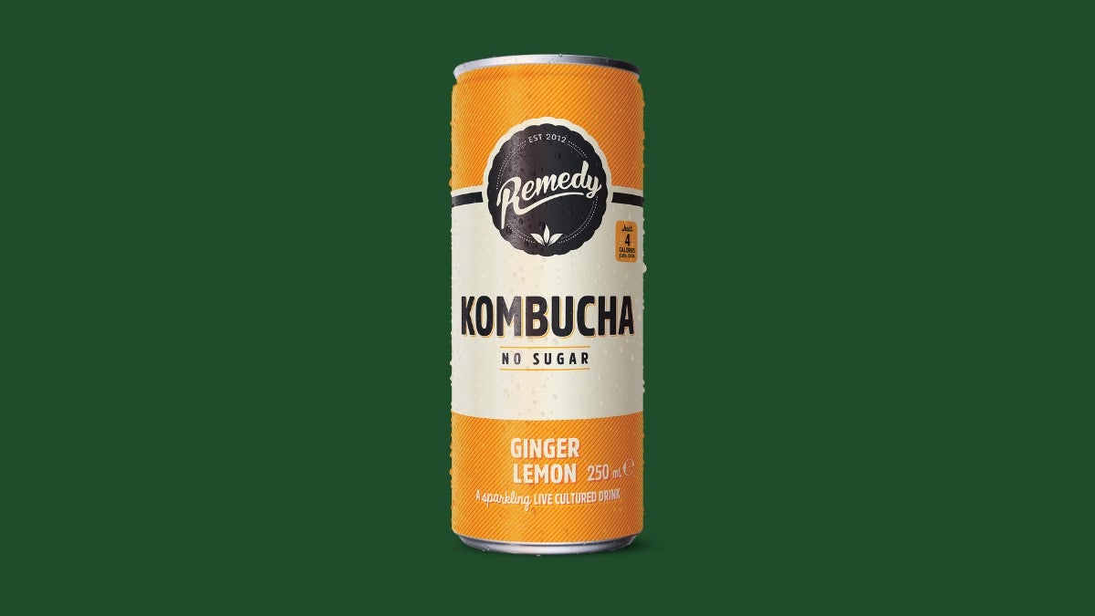 Kombucha Ginger & Lemon