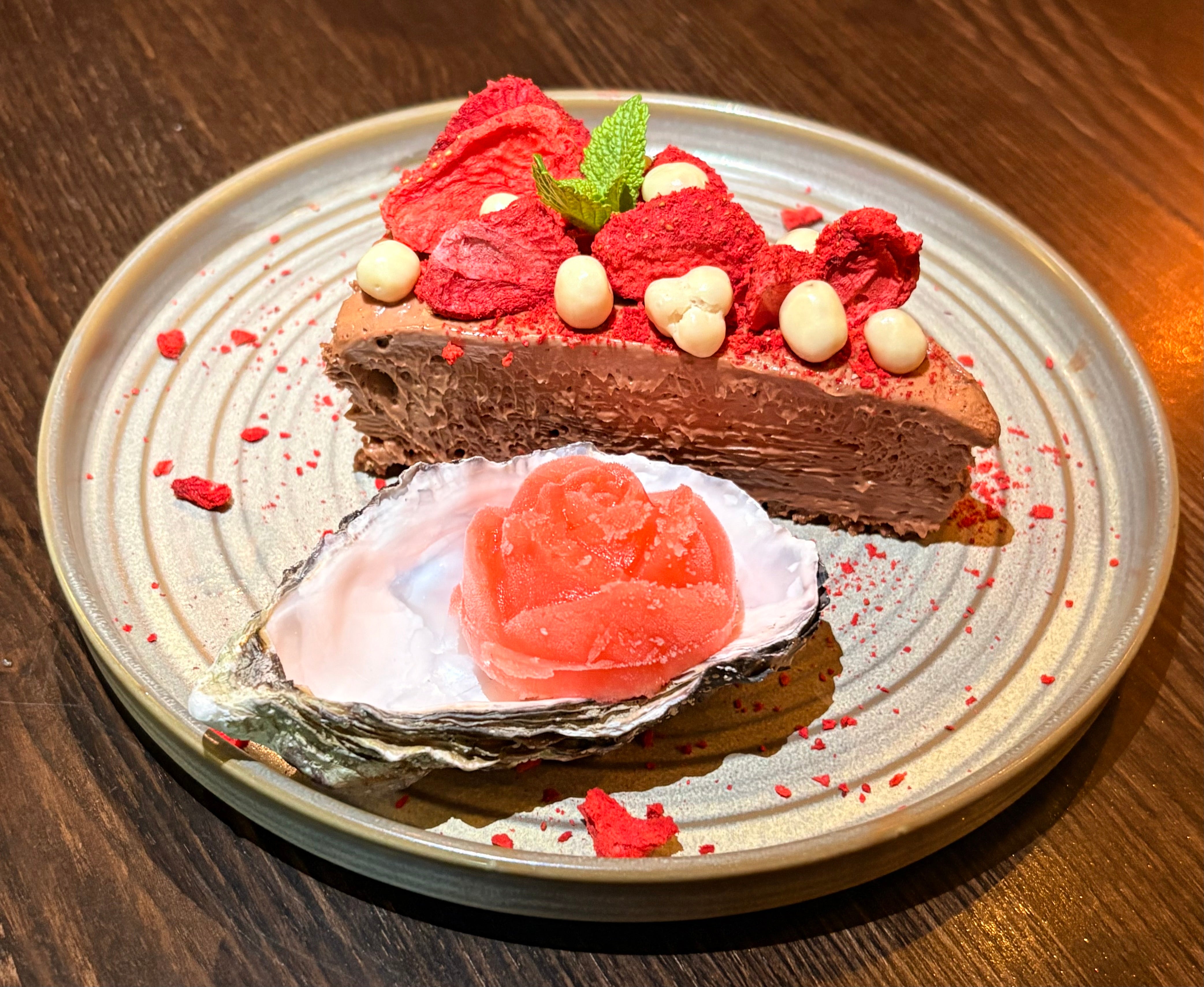 Chocolate tart