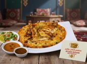 Afghani Pulao With B.B.Q. Chicken