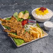 Chelo Kabab Shishlik of Lamb Chops
