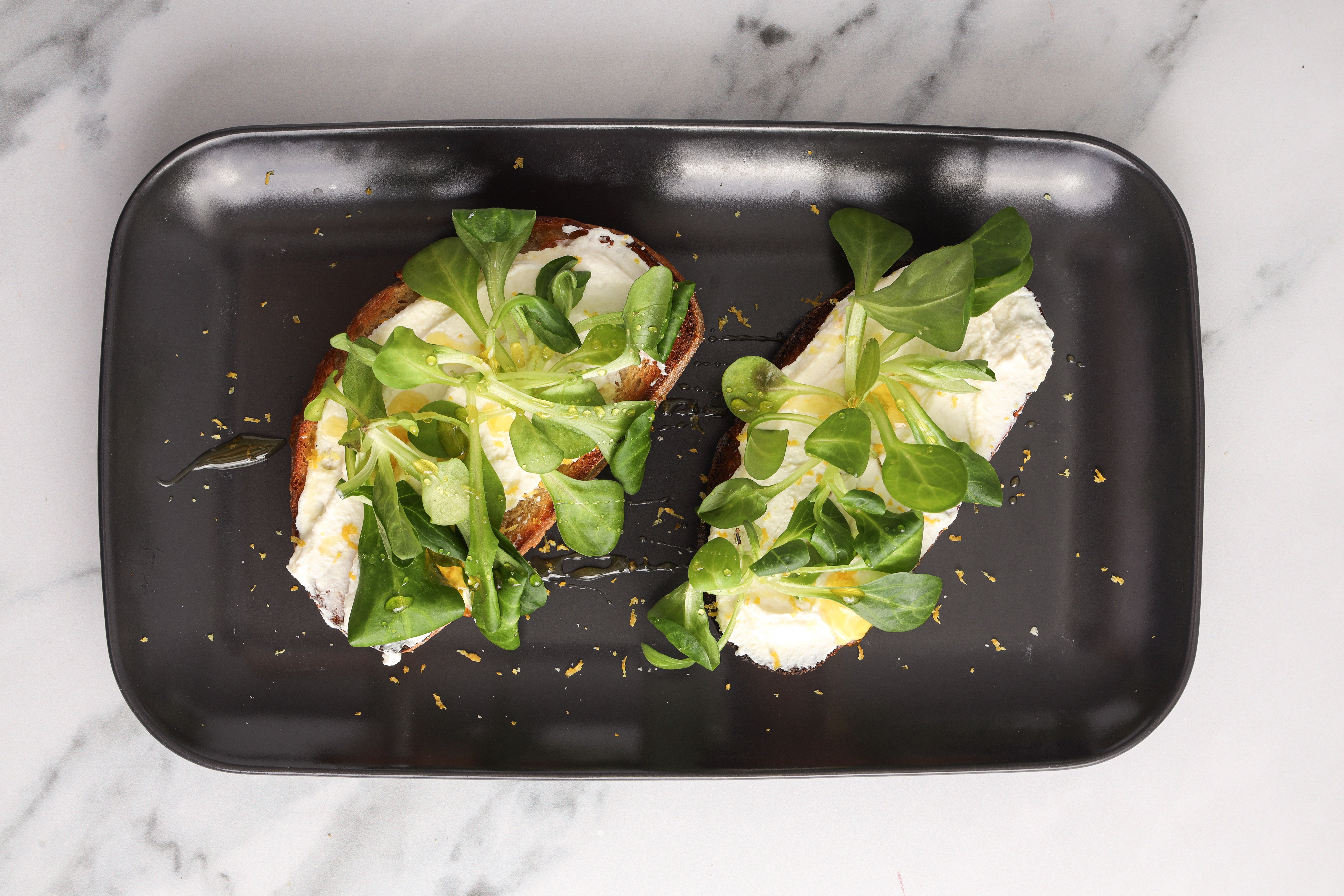 4. Ricotta, Lemon Zest & Honey