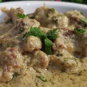 Rich And Creamy Malai Mutton Handi