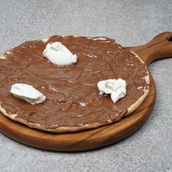 Chocolate Labneh Pie