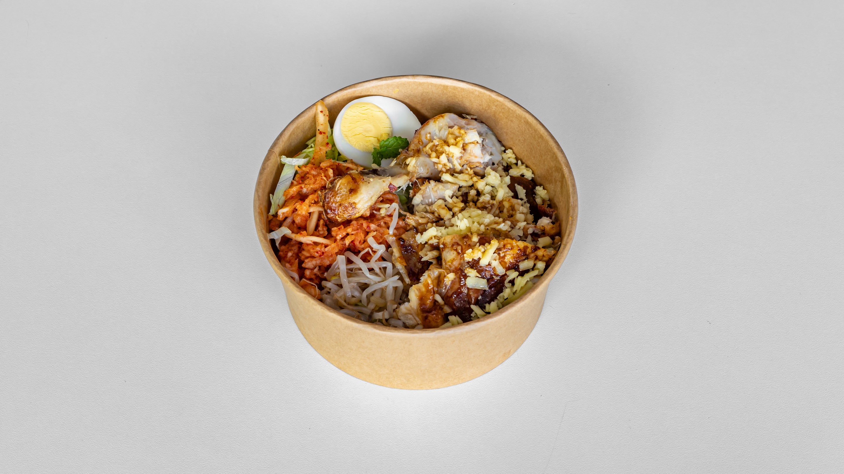 Roast Chicken Cup Bap