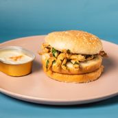 Egyptian Chicken Shawerma Sandwich