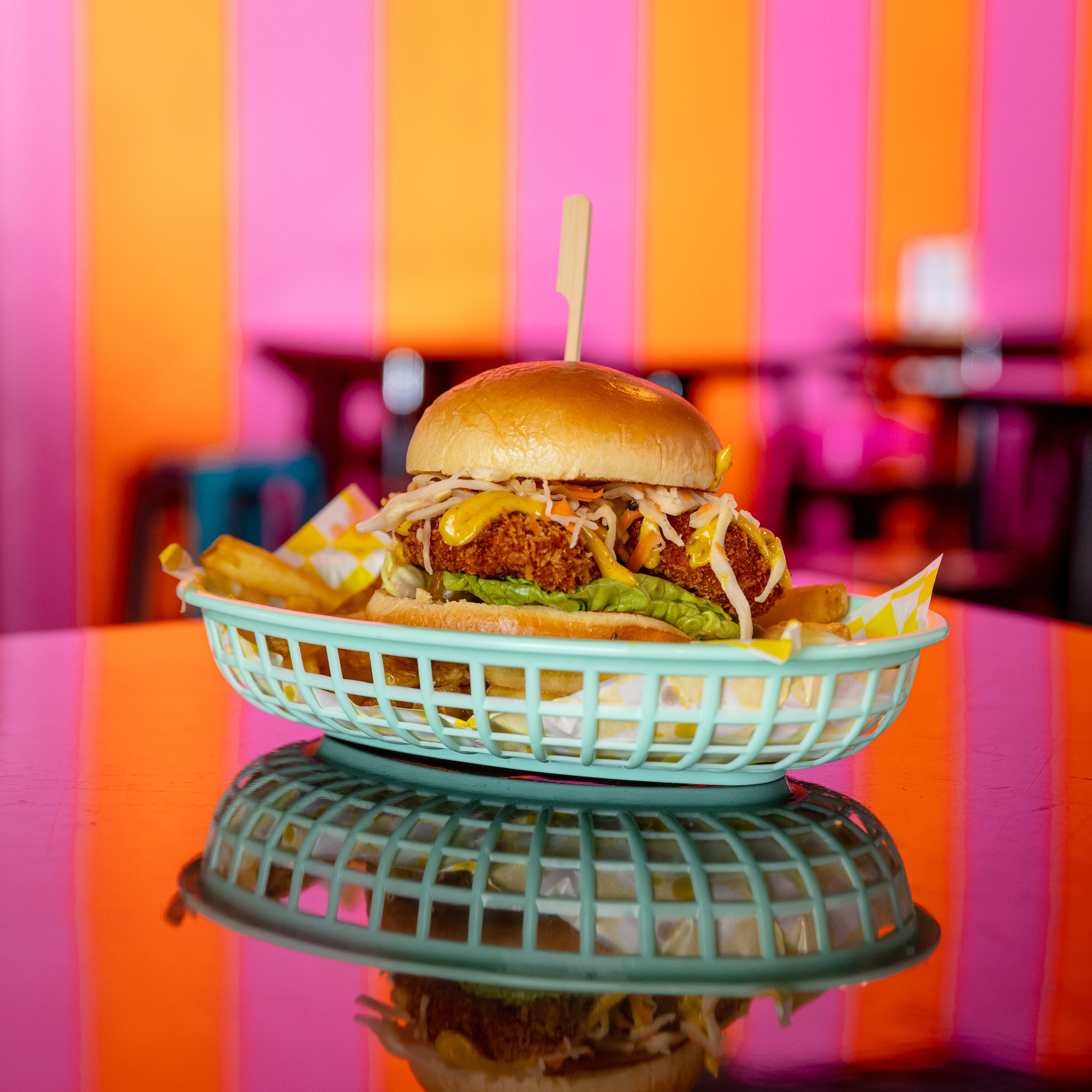 OG Fireater Katsu Chicken Burger