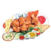 Chicken Tikka With Bread