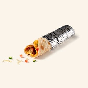 Spiced Chicken Sausage & Egg Roti Wrap