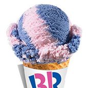 Blueberry Baskin Robbins Ice Cream