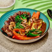 American Beef Straganoff W Side Dish