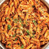 Pasta In Pink Sauce