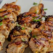 Chicken Shish Tawook Tikka Plate
